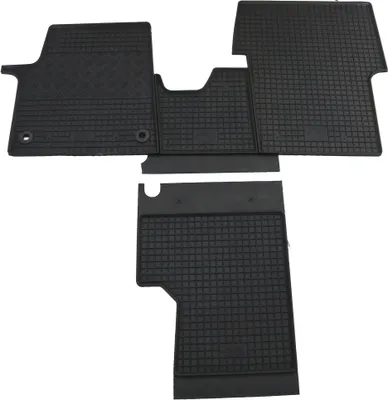Produktbild von Rigum Gummi Fußmatten Set für Citroen Spacetourer + Peugeot Traveller + Opel Zaf