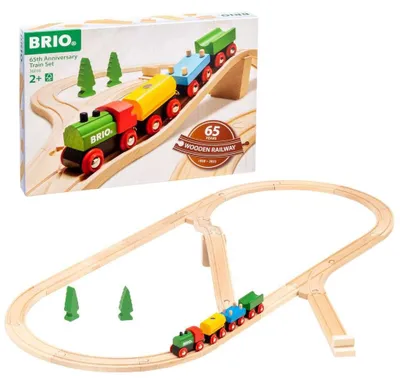 Produktbild von 65 Jahre Holzeisenbahn Jubiläums-Zugset BRIO 63603600