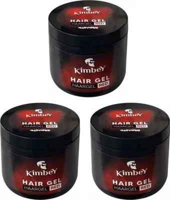 Produktbild von 3 x Kimbey Hairgel Strong Red 600 ml