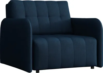Produktbild von MIRJAN24 Schlafsofa Viva Grand I, einsitzer Bettsofa inkl. Kissen, mit Bettkasten und Schlaffunktion, Stilvoll Couch (Farbe: Kronos 09)