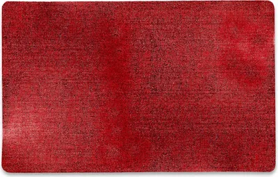 Productafbeelding van Placemat metallic 30x45 cm rood kerstversiering Unique Living