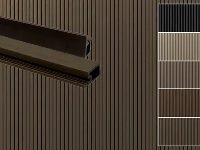 Produktbild von Outgarden | 2,90 m | Sandalwood 20x20mm WPC Fassadenprofil, Anfangsprofil, co extrudiert, schlagfest, witterungsbeständig, pflegeleicht, für Terrassendielen und Fassaden