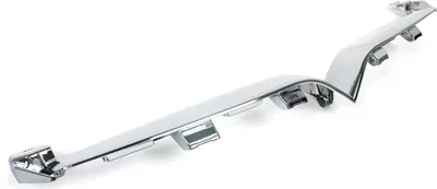 Productafbeelding van Happiq Chromen sierstrip voor de voorgrill, geschikt voor Tesla Model S (2016-2021)