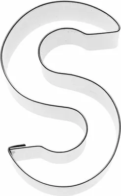 Image de Birkmann Emporte-pièce / Découpe "lettre S" pour biscuits & cookies