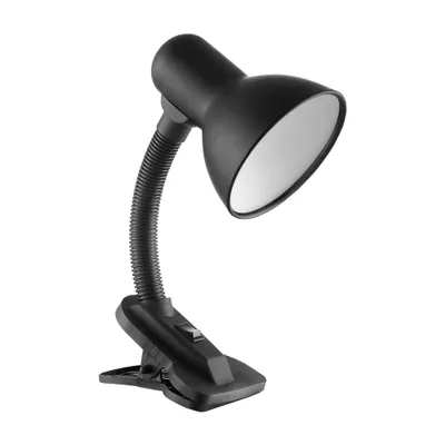 Obrázok produktu pre Stolná lampa LATSA s klipom - čierna