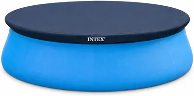 Produktbild von Intex Abdeckplane für Easy-Set pool 3,66 m, blau, 366x366x0,1 cm, 28022