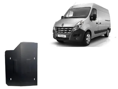Obrázok produktu pre Oceľová ochrana pre nádrž AdBlue vozidla Renault Master 3 – model 1
