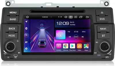 Zdjęcie produktu dla Radio samochodowe z systemem Android odpowiednie dla BMW E46 1999-2004 Wireless CarPlay Android Auto 4G WiFi GPS Navi 8 rdzeni 7 cali 4+64 GB