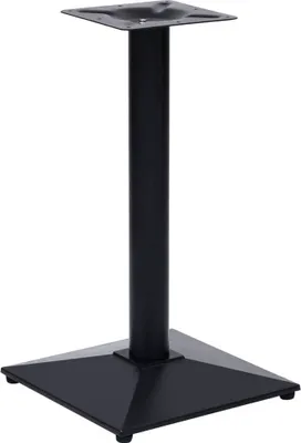 Image de Pied de table de bistro noir 41x41x72 cm fonte