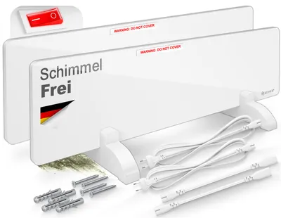 Produktbild von KESSER® Anti Schimmel Infrarotheizung Schimmelentferner Bad & Wand Heizung 50W