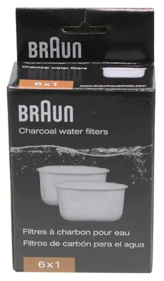 Produktbild von Braun AX13210004,BRSC004 Wasserfilter für KF6...KF7... KF9... Kaffeemaschinen