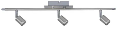 Produktbild von Paulmann Spotlight Georgia max 3x10W GU10 Nickel gebürstet 230V Metall