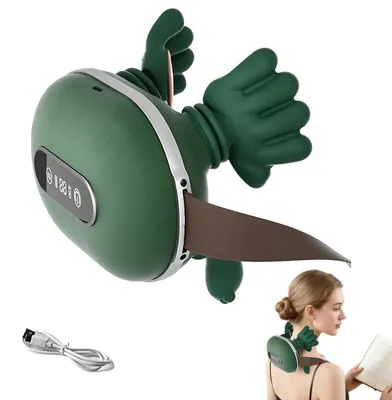 Immagine prodotto di Massaggiatore per collo e spalle, alimentazione tramite USB, intensità regolabile su più livelli, modello A