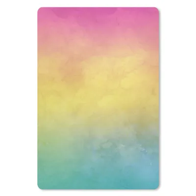 Produktbild von MuchoWow® Mauspad Mousepad Aquarell - Abstrakt - Regenbogen 18x27 cm - Mousepads - Maus Mat - Pad - Mausunterlage