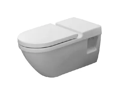 Produktbild von Wand-WC STARCK 3 VITAL ti. 360x700mm barrierefr HG weiß HygieneGlaze weiß