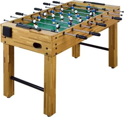 Obrázek produktu pro GamesPlanet® Stolní fotbálek Glasgow, 121 x 101 x 79 cm, buk