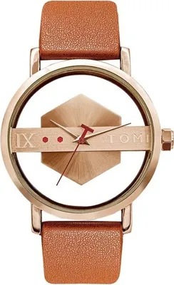 Image de Montre TOMI EL-29113 Marron / Or pour Homme KP29113