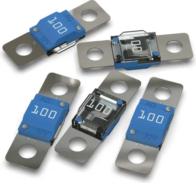 Produktbild von 5x AUPROTEC Midi Hochstromsicherung 100A Schraubsicherung blau