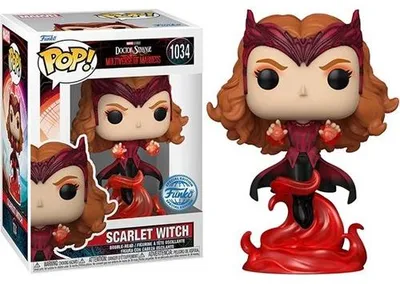 Produktbild von Funko Pop! Marvel Doctor Strange - Scarlet Witch #1034 Walmart Exclusive