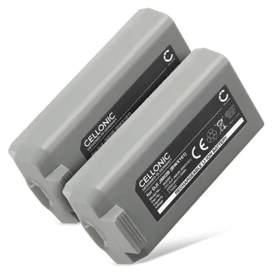Produktbild von CELLONIC, Drohnenakku kompatibel mit DJI Mini 2, Mavic Mini 2 (2250mAh, 7.7V) 2x