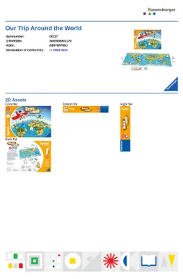 Immagine prodotto di Il nostro viaggio intorno al mondo Ravensburger 00117