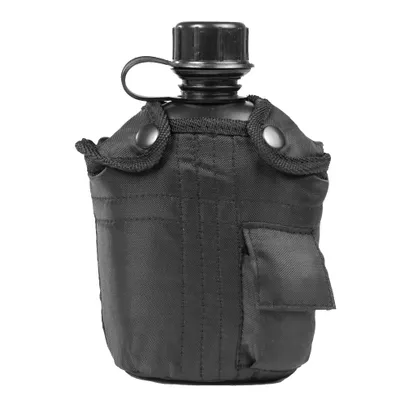 Produktbild von Us Feldflasche Kst.imp.1Ltr M.hü.schwarz