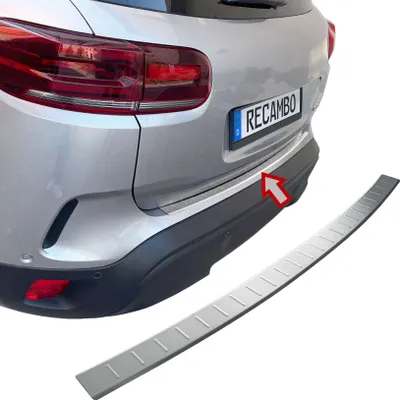 Zdjęcie produktu dla Matowa osłona zderzaka ze stali nierdzewnej odpowiednia dla Citroena C5 Aircross od 2018 r