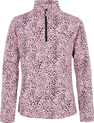 Image de PROTEST - T-shirt à manches courtes, fermeture éclair 1/4, couleur rose "Cameo", référence 176