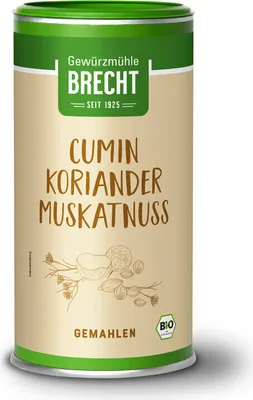 Produktbild von Gewürzmühle Brecht Cumin-Koriander-Muskatnuss, 220g
