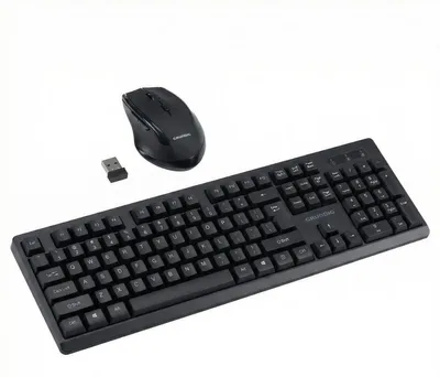 Produktbild von Grundig Kabelloses Tastatur- und Maus-Set - QWERTY mit 104 Tasten - Computermaus