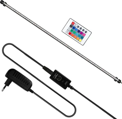 Image de Jiubiaz 112cm LED éclairage d'aquarium lampe d'aquarium RGB poisson réservoir projecteur crustacés