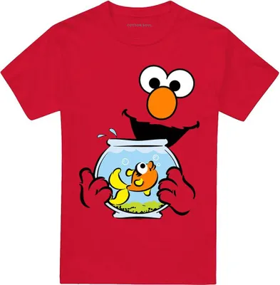 Produktbild von Sesame Street - T-Shirt für Herren/Damen Uni TV20705 (S) (Rot)