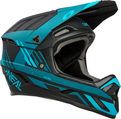 Zdjęcie produktu dla Kask Oneal Backflip Trike Czarny/Turkusowy Rozmiar: S