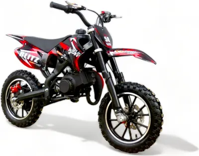Produktbild von KXD 708A 49cc 2Takt E-Starter Pocket Midi Enduro Dirtbike Enduro Motocrossbike Motocross Motorrad Cross 60cm Sitzhöhe 10 Zoll Vorderrad Motor