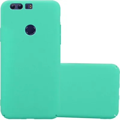 Produktbild von Cadorabo Schutzhülle für Honor 8 / 8 PREMIUM Hülle in Grün Etui Hard Case Handyhülle Cover