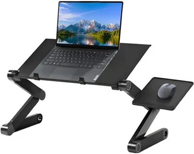 Produktbild von Azomor® Ergonomische und verstellbare Laptopständer für komfortables Arbeiten überall