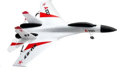 Produktbild von RC-Flugzeug, akrobatische Fähigkeiten, leichtes Design, WEISS