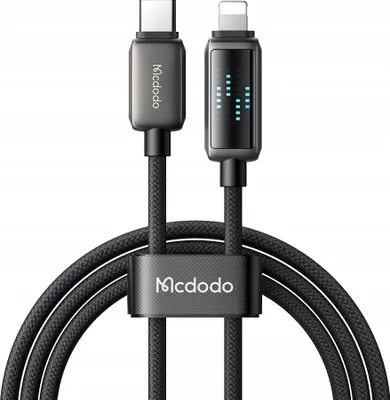 Immagine prodotto di Mcdodo CA-2630 USB-C to Lightning cable, 36W, LED display, 1.2m
