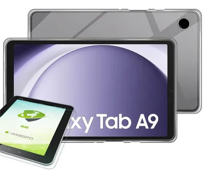 Image de Étui, housse, coque et étuis pour Samsung Galaxy Tab A9 + verre de protection H9