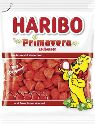 Image de Haribo Primavera fraises 175g