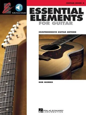 Obrázok produktu pre Essential Elements for Guitar - Book 2 Comprehensive Guitar Method with Online Audio Chords, Music Theory, Fingerpicking, and Improvisation Guitar Songbook with 50+ Songs and Exercises