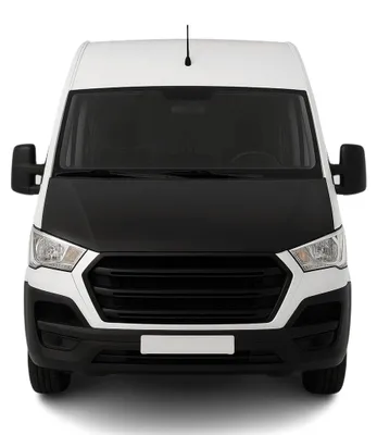 Produktbild von Haubenbra Bonnet Bra Steinschlagschutz für Hyundai H-350 2014-2025 Schwarz 1tlg