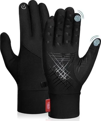 Imagen del producto de Guantes táctiles Famanu, antideslizantes y resistentes al viento - Color