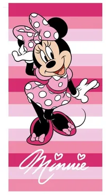 Obrázek produktu pro Bavlněná plážová osuška Disney Minnie