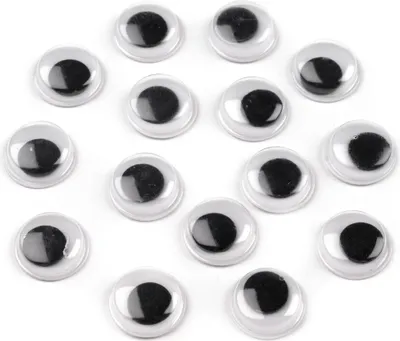 Obrázek produktu pro Oči hračkářské 5mm / 1ks