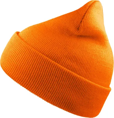 Produktbild von Atlantis - "Wind" Mütze Mit Bündchen für Herren/Damen Uni AB617 (Einheitsgröße) (Orange)