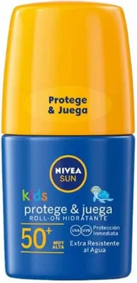 Zdjęcie produktu dla Nivea Sun Kids Protect & Care 5-In-1 Roll-On SPF 50+ 50 ml