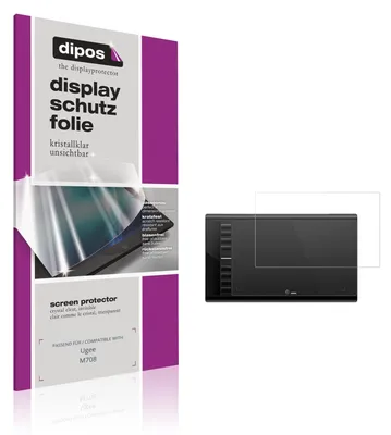 Image de 2x Film de protection d'écran pour Ugee M708 protecteur clair dipos