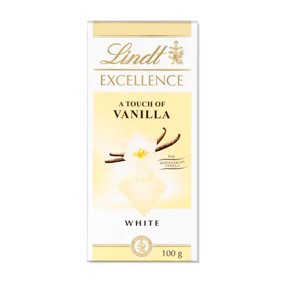 Obrázok produktu pre EXCELLENCE extra biela čokoláda s vanilkovou príchuťou 100g