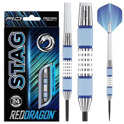 Immagine prodotto di Red Dragon Stag 85% - Freccette in acciaio